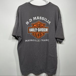 Harley Davidson Men’s Marseille France T-shirt